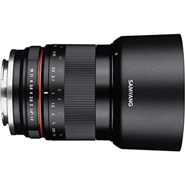 Samyang 35-1,2 Objektiv APS-C Fuji X manueller Fokus Fotoobjektiv, Weitwinkelobjektiv schwarz – Bild 2