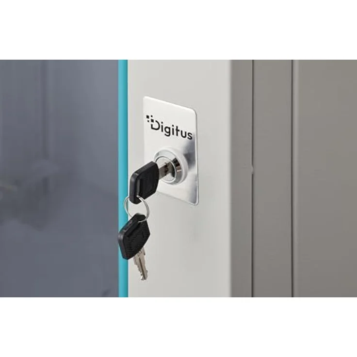 DIGITUS Wandgehäuse Dynamic-N Serie 16HE, 600x450 mm unmontiert, grau – Bild 14