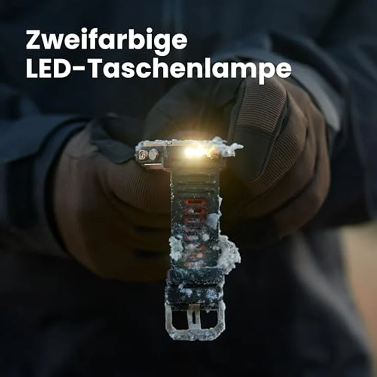 Amazfit T-Rex Ultra 2, Dualband-GPS Outdoor Smartwatch mit 51 mm Titangehäuse, 1,5" Saphir AMOLED Display, Taschenlampe, 30 Tage Akkulaufzeit, 10 ATM Wasserdichtigkeit, 180+ Sportmodi für Android & iPhone – Bild 4