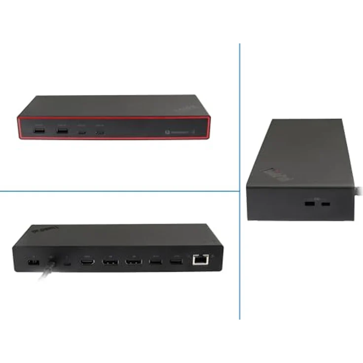 Lenovo ThinkPad Thunderbolt 4 Smart Dock Gen2 135W, Dockingstation mit USB4-Technologie und universeller Betriebssystem-Kompatibilität – Bild 3
