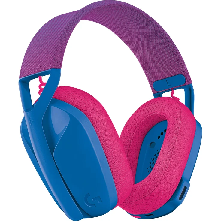 Logitech Bundle Headset Wless G435 + Mouse PRO, Kabelloses Gaming-Set mit RF Wireless und Bluetooth, Ergonomisches Design, Blau/Schwarz
