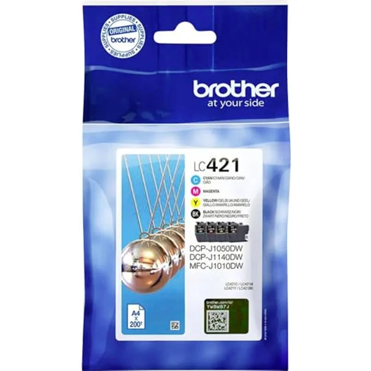Brother LC-421VAL Tinten Multipack CMYK (4er Set) – Bild 2