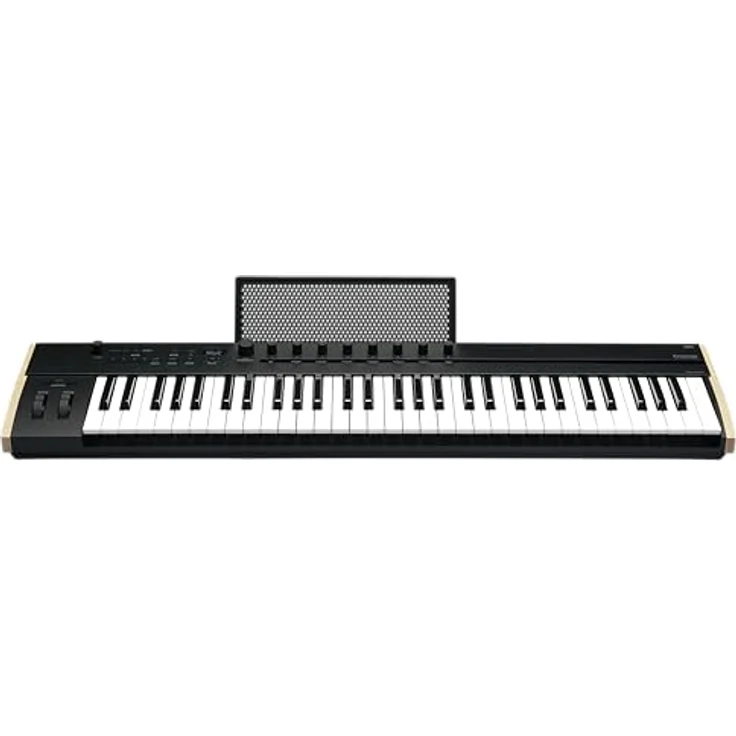 KORG KEYSTAGE-61 Keystage 61 Key Poly AT MIDI Controller Tastatur – Schwarz, Halbgewichtete Tastatur mit Polyphonie und MPE – Bild 2