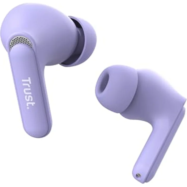 Trust Yavi Enc Earbuds, kabellose In-Ear Kopfhörer in Lila mit hochwertigem Sound – Bild 8