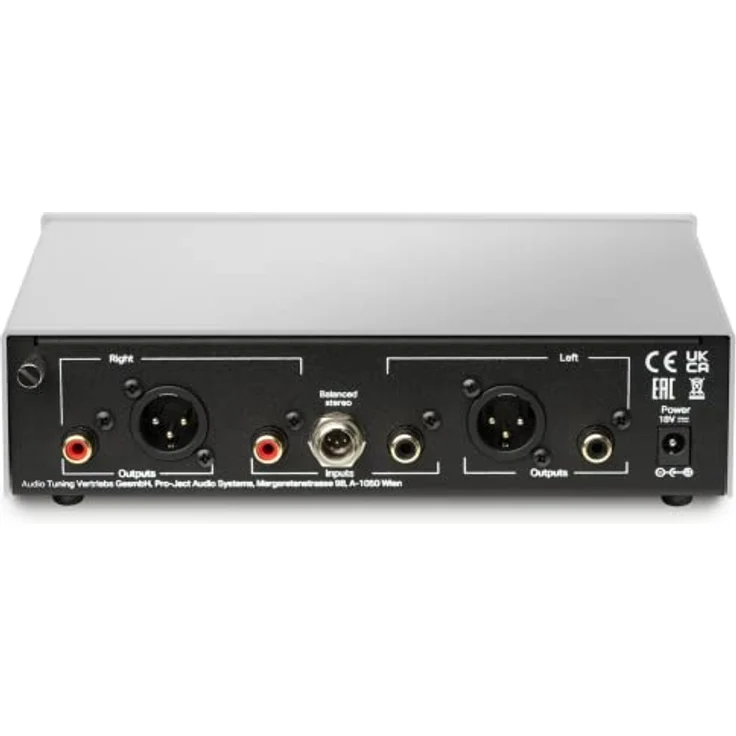 Phono Box S3 B, Symmetrischer audiophiler Phono-Vorverstärker, Schwarz – Bild 2