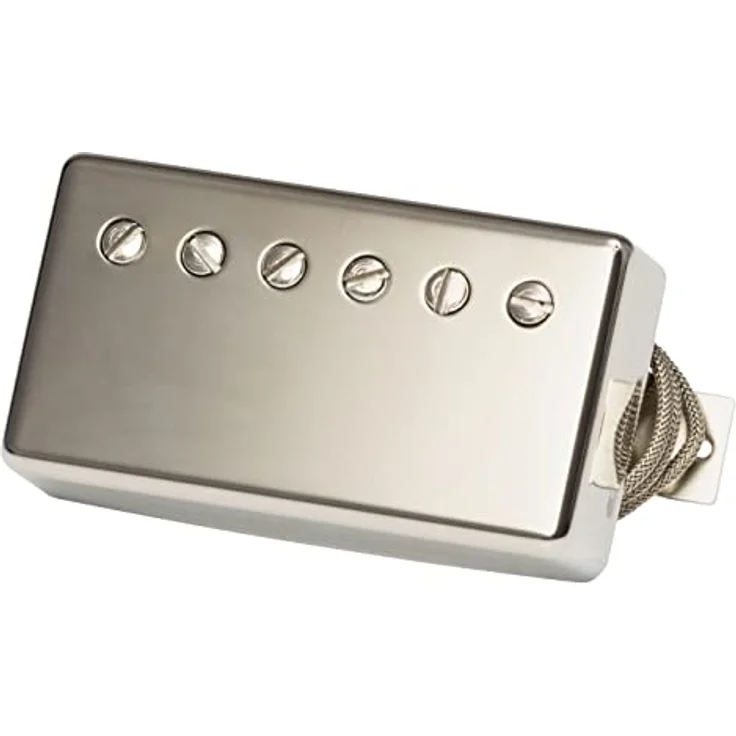 Gibson 60s Burstbucker Nickel, Humbucker Tonabnehmer für E-Gitarre, Hals- und Stegposition, Alnico 5 Magnet, hohe Ausgangsleistung – Bild 3