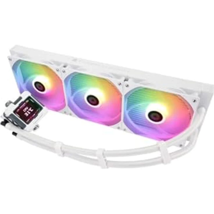Thermalright Frozen Warframe Wasserkühlung, ARGB - 420mm, CPU Wasserkühler, weiss – Bild 3