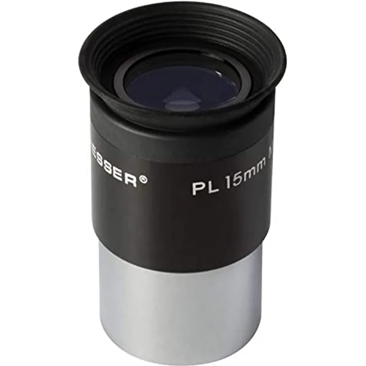 Bresser Teleskop Okular PL 15mm Okular 31,7mm/1,25"