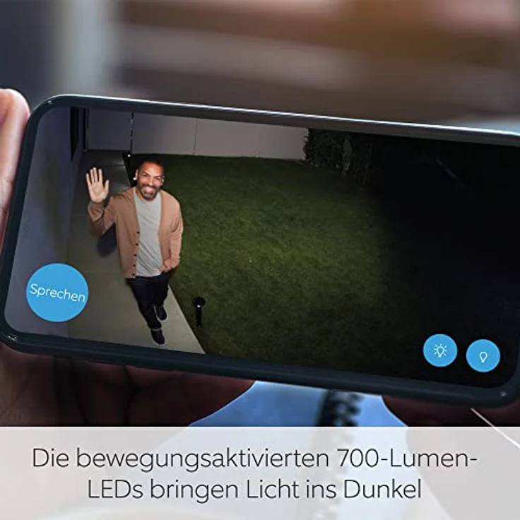 Blink Outdoor + Floodlight – kabellose, batteriebetriebene Flutlicht-Halterung und smarte HD-Überwachungskamera, 700 Lumen, Bewegungserfassung, Einrichtung in wenigen Minuten – 1 Kamera-Set – Bild 2