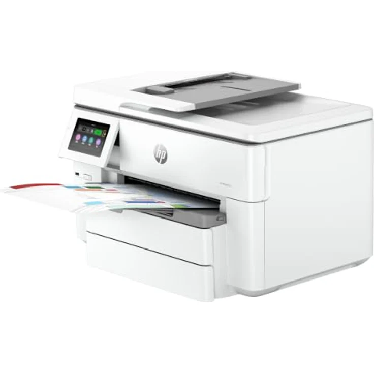 HP Officejet Pro 9730, Multifunktionsdrucker A3, Farb-Tintenstrahldrucker mit bis zu 22 Seiten/Min. Druckgeschwindigkeit, Wi-Fi und Bluetooth – Bild 2
