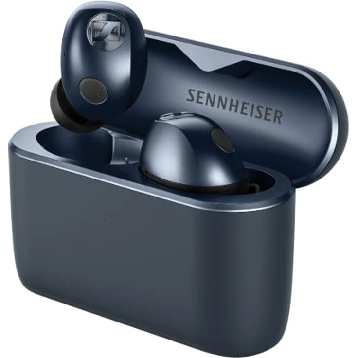 SENNHEISER Momentum True Wireless 5, In-ear Kopfhörer mit Geräuschunterdrückung, 40 Stunden Akkulaufzeit, Bluetooth Denim – Bild 1