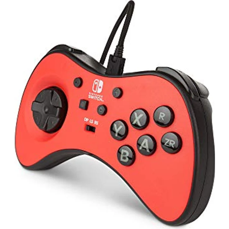 PowerA Fusion Wired FightPad Rot, Schwarz (1509987-01) (Switch) – Bild 14