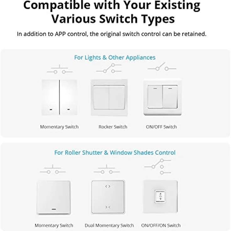 Sonoff Dual R3 Lite Dual Relay Smart Switch, 2-Kanal Schaltaktor, WiFi – Bild 6