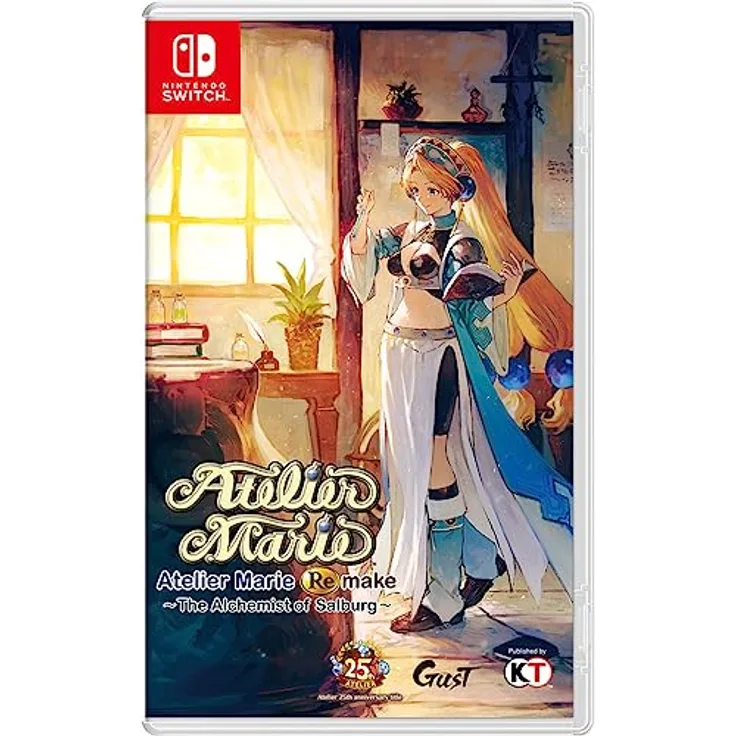 GED Atelier Marie Remake: The Alchemist of Salburg, Nintendo Switch Game mit überarbeiteten Charakterdesigns und 3D-Modellen