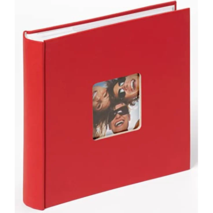 Walther Design ME-116-U Memo-Einsteckalbum Fun, Platz für 200 Fotos 13x18 cm, oceanblau mit CD-Archiv und Beschriftungsfeldern – Bild 1