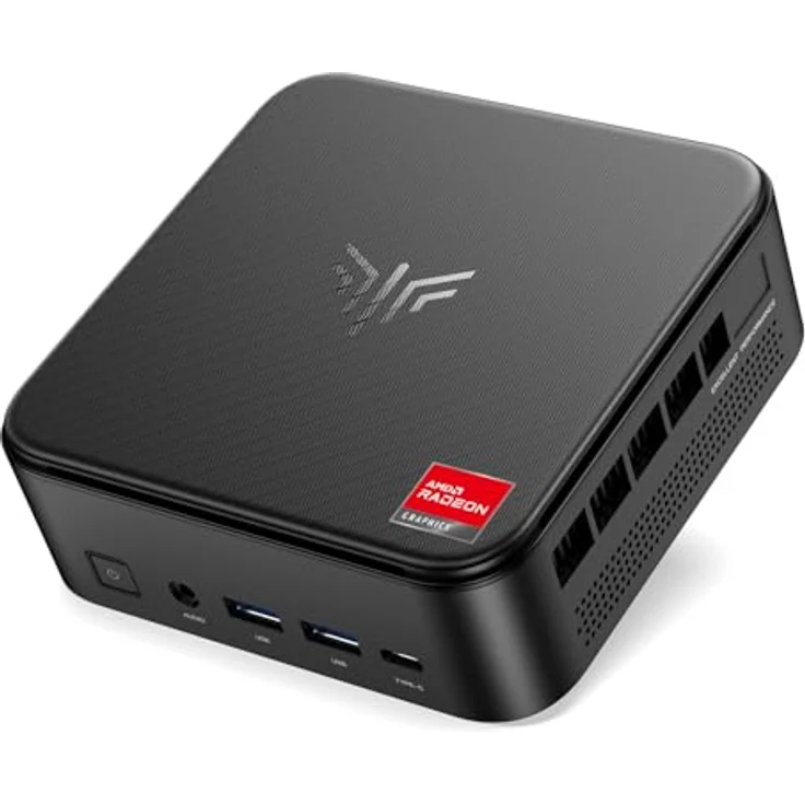 NiPoGi E3B Mini PC W-11 PRO, AMD Ryzen Embedded V2748, 8C/16T, 16GB DDR4, 512GB SSD, Triple-4K-Display, WiFi 6, BT 5.2, RJ45 Mini Computer für Büro & Multimedia – Bild 1