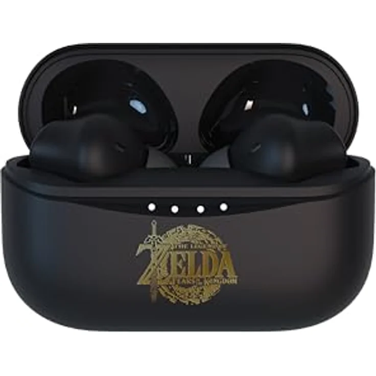 OTL TWS the Legend of Zelda: Tears of the Kingdom, Bluetooth Kopfhörer mit 6 Stunden Spielzeit, Schwarz – Bild 4