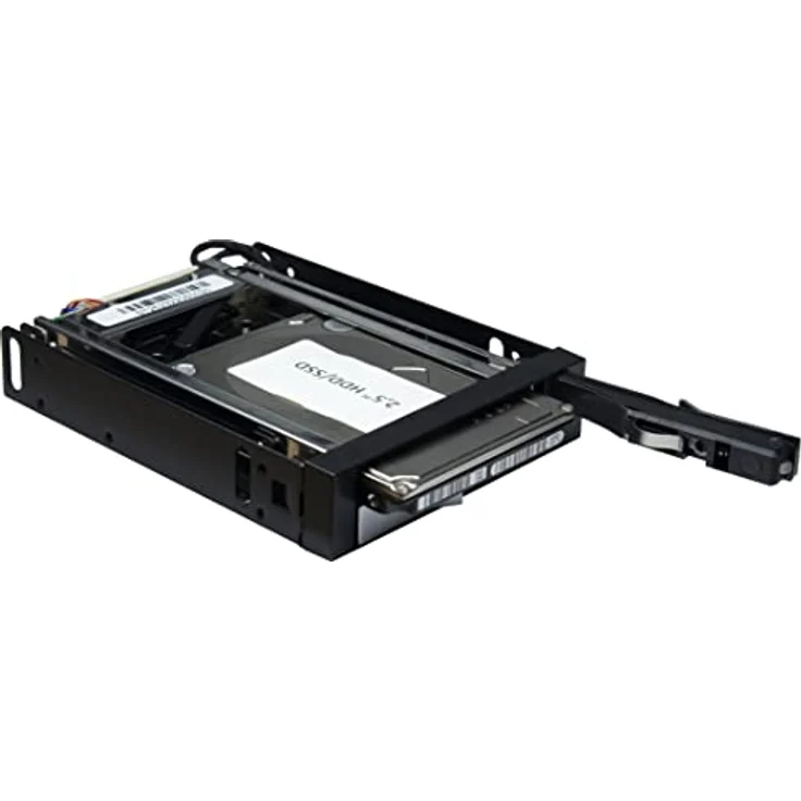 Inter-Tech Wechselrahmen 1x3,5" ST-2523 für 2x2,5" Festplatte – Bild 4