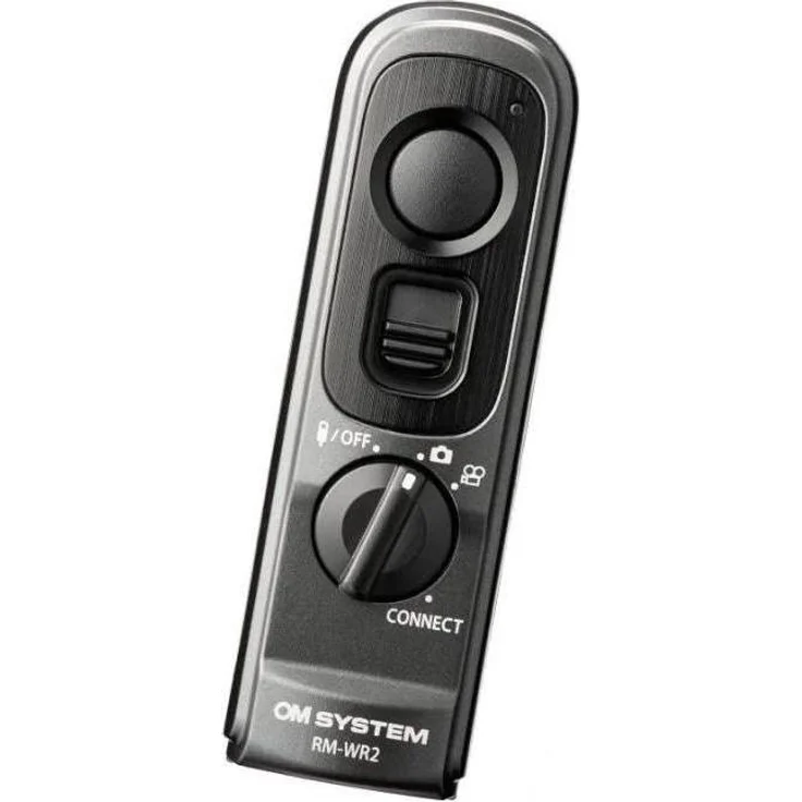 OM System RM-WR2, Kabelloser Fernauslöser mit Bluetooth, Reichweite 10 m, Schwarz