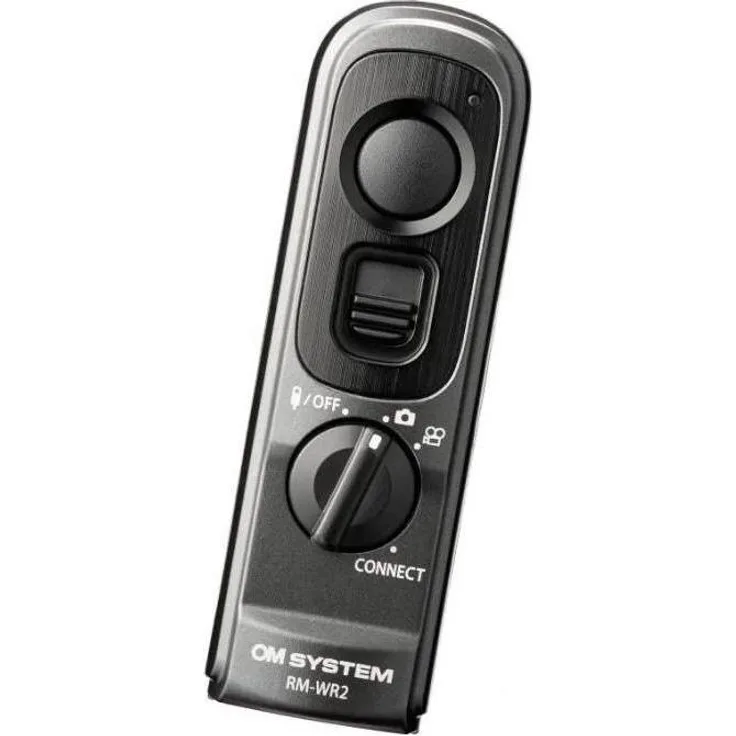 OM System RM-WR2, Kabelloser Fernauslöser mit Bluetooth, Reichweite 10 m, Schwarz