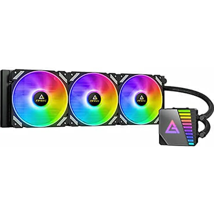 Antec CPU ANTEC Symphony 360 ARGB 0-761345-74044-9 Mehrfarbig, Wasserkühlung CPU-Kühlung mit RGB-Beleuchtung, 800-1600 u/min, Intel & AMD Sockel