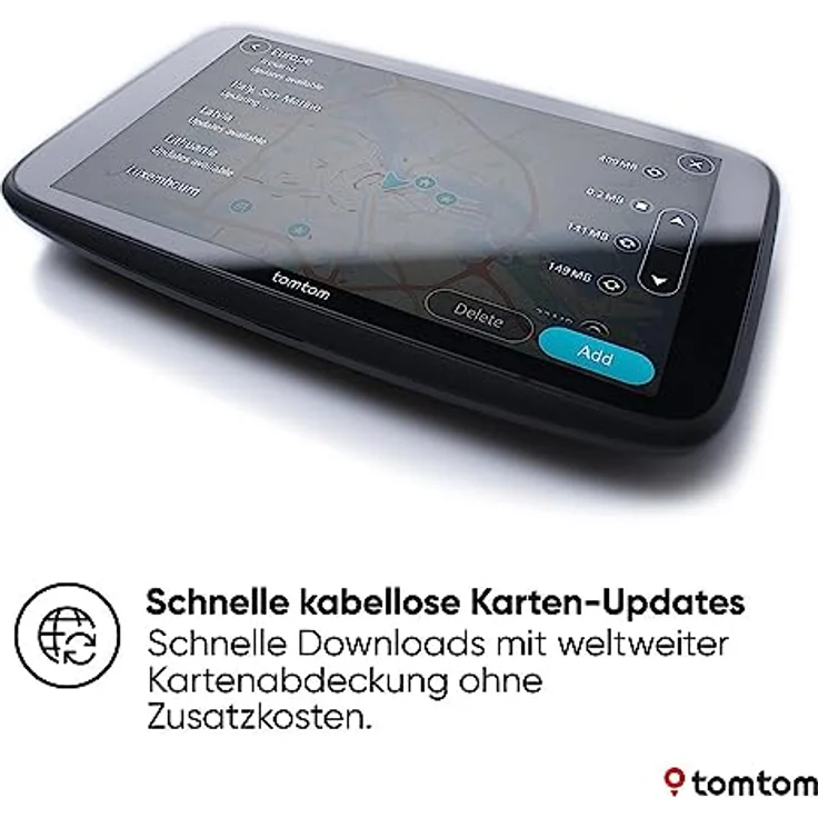 TomTom GO Superior, 7 Zoll HD Navigationsgerät mit TomTom Traffic, Sprachsteuerung und KI-basierten Routenoptimierungen, schwarz – Bild 6