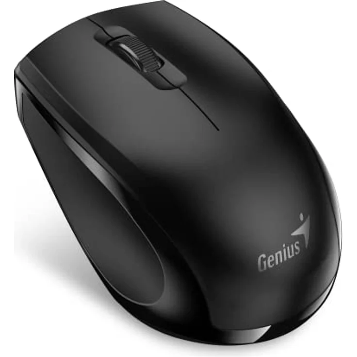 Genius Maus NX-8006S, schwarz, kabellos, 1600 DPI, BlueEye Sensor, USBPC/Mac – Bild 1