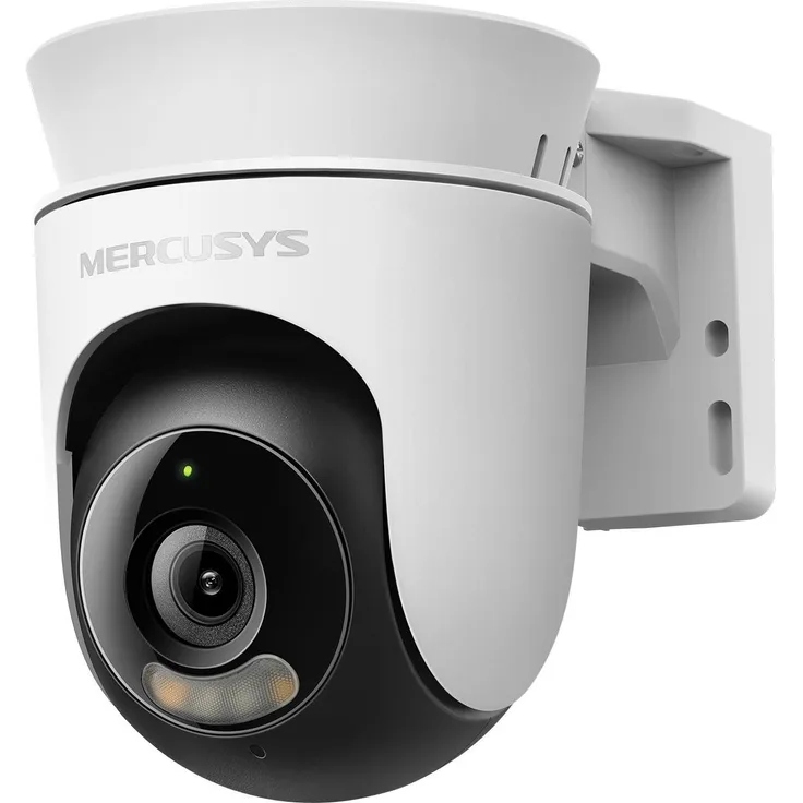 Mercusys MC510, Netzwerkkamera mit 2K QHD, 360°-Sicht, Farb-Nachtsicht und IP65-Zertifizierung, für Innen- und Außeneinsatz