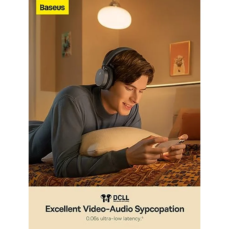 Baseus Bowie D05 In-Ear Bluetooth 5.3 Wireless Kopfhörer Grau mit aktiver Geräuschunterdrückung – Bild 5