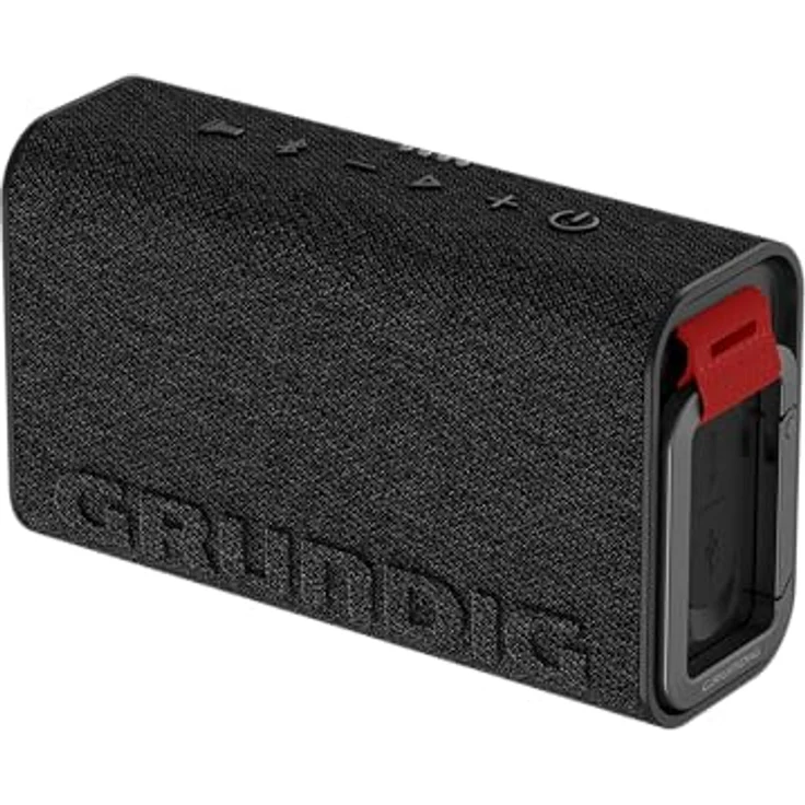 Grundig GBT Jam 2 Schwarz Bluetooth Lautsprecher, 4.3 W RMS, Bluetooth 5.3, bis zu 30 m Reichweite, bis zu 30 Std. Akkulaufz., Powerbank- & Freisprechfunktion, staub- und wassergeschützt IP67 – Bild 1