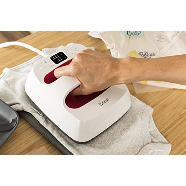 Cricut Smart Iron-On™ Folie Silber, Glitzereffekt, 33 x 90 cm, ohne Schneidematte, waschbar bis 50 Wäschen – Bild 2