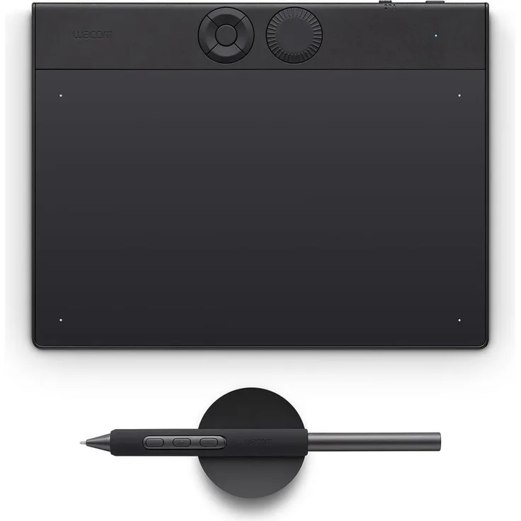 Wacom Intuos Pro S 2025 Edition, Grafiktablett mit Pen 3, ergonomisches Beidhändig-Design, USB- und Bluetooth-Konnektivität