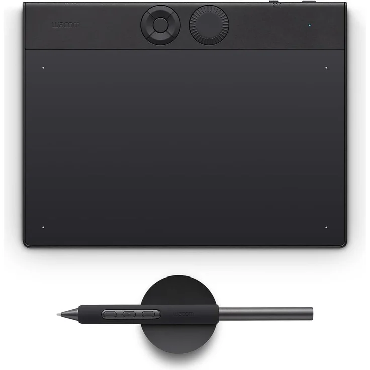 Wacom Intuos Pro S 2025 Edition, Grafiktablett mit Pen 3, ergonomisches Beidhändig-Design, USB- und Bluetooth-Konnektivität