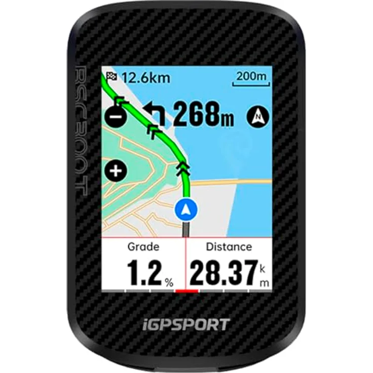 iGPSport BSC300T, Velocomputer mit 2,4-Zoll-Farb-Touchscreen, wasserdicht IPX7, integrierte GPS-Navigation