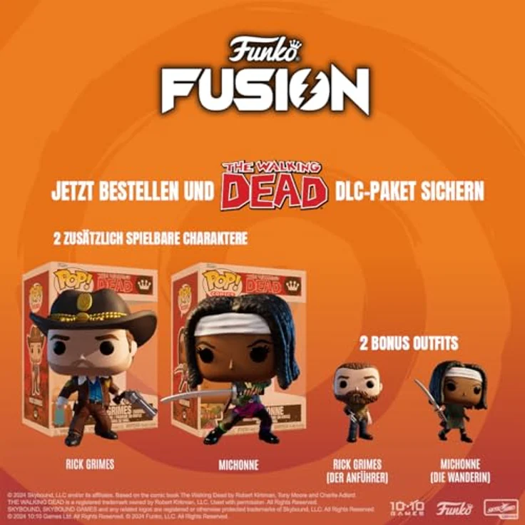 Skybound Funko Fusion Exclusive Amazon D1 BONUS Outfits DLC Chucky and Klaus! [PlayStation 5] - Fandom-Fusion, Funko-Power, über 60 spielbare Charaktere in Popkultur-Stil – Bild 2