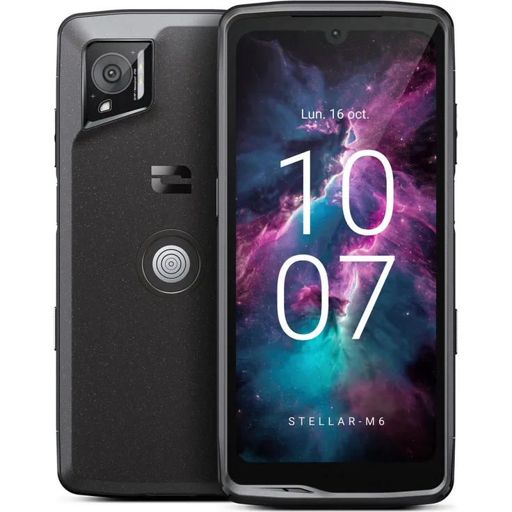 CROSSCALL Stellar M6 128GB Smartphone, 15,5 cm/6,1 Zoll, 50 MP Kamera, Schwarz