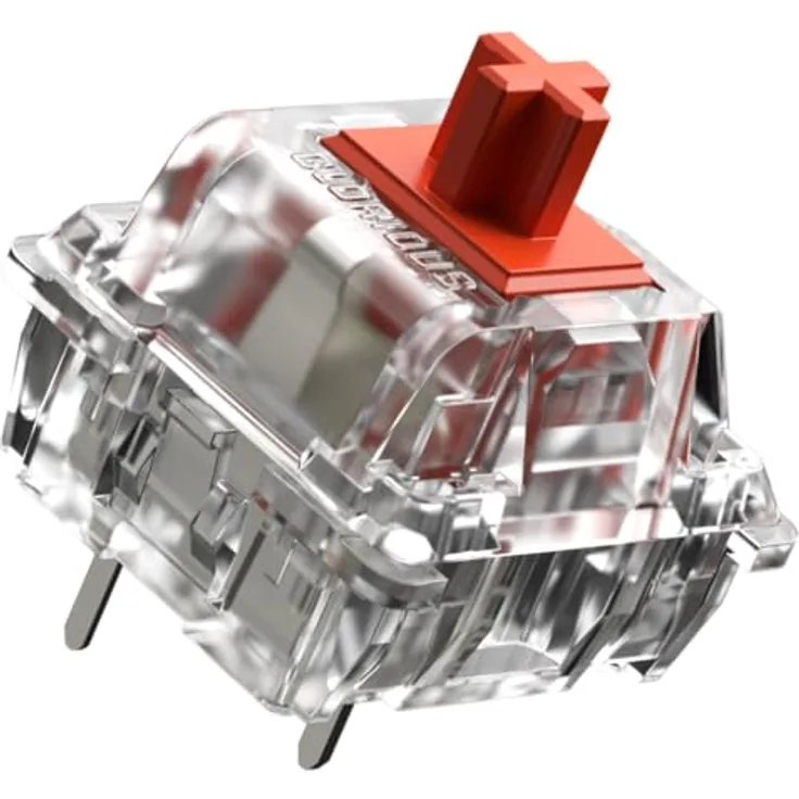 Glorious Fox Standard Switches, mechanisch, 3-Pin, linear, MX-Stem, 45g - lubed, 110 Stück