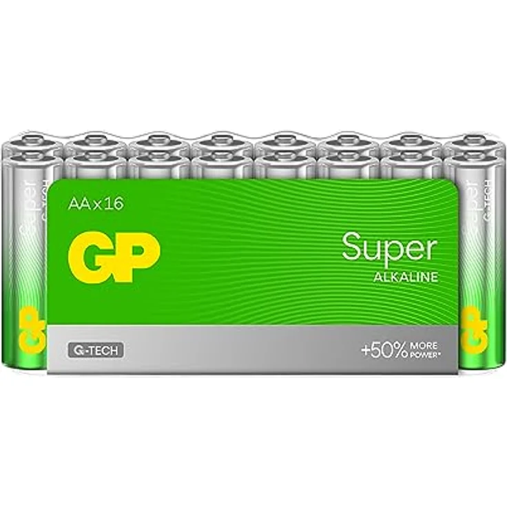 AA Batterie GP Alkaline Super 1,5V 16 Stück – Bild 5