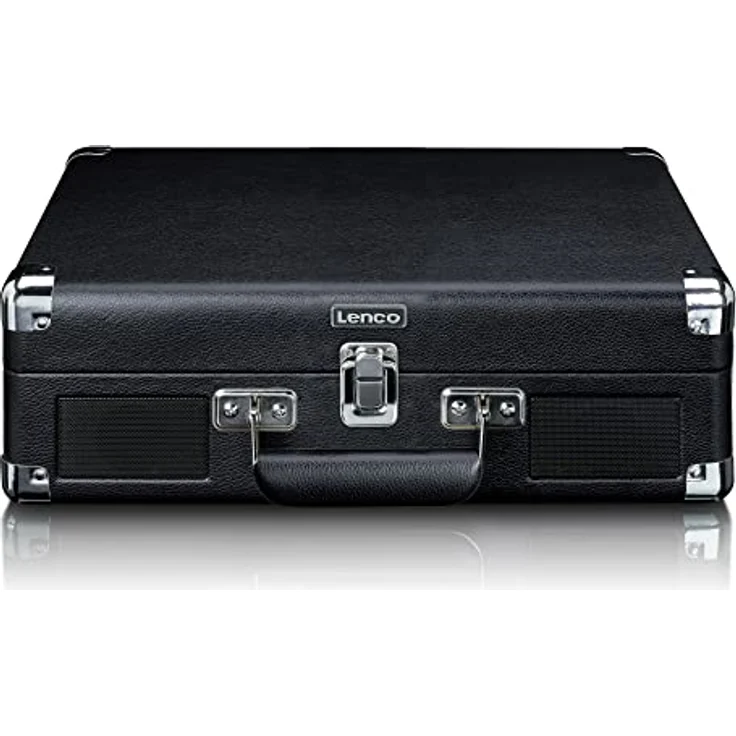 Classic Phono TT-115 Plattenspieler - Kofferplattenspieler - Bluetooth - USB - 3 Geschwindigkeiten - Direktaufnahme auf USB ohne PC - Riemenantrieb - schwarz – Bild 4