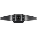 Iiyama UC CAM180UM-1 Panorama-Webcam mit 4K-Auflösung und Auto-Tracking-Technologie (USB-C) schwarz