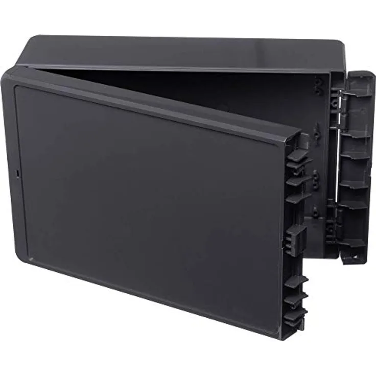 Bopla Bocube B 261709, Industrie-Gehäuse 170 x 271 x 90 mm aus ABS, graphitgrau (RAL 7024)