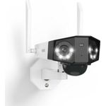 Reolink Duo 2 6MP WLAN Akku Überwachungskamera (Outdoor, Farbige Nachtsicht, 180° Panorama, 2,4&5GHz WiFi, KI-Erkennung, IP66)