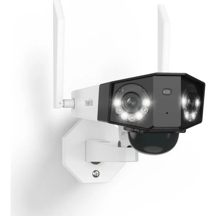 Reolink Duo 2 6MP WLAN Akku Überwachungskamera (Outdoor, Farbige Nachtsicht, 180° Panorama, 2,4&5GHz WiFi, KI-Erkennung, IP66) – Bild 1