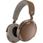 Sennheiser Momentum 4 Wireless Over Ear Kopfhörer mit Adaptive Noise Cancellation, 60 Stunden Akkulaufzeit, Braune Edition