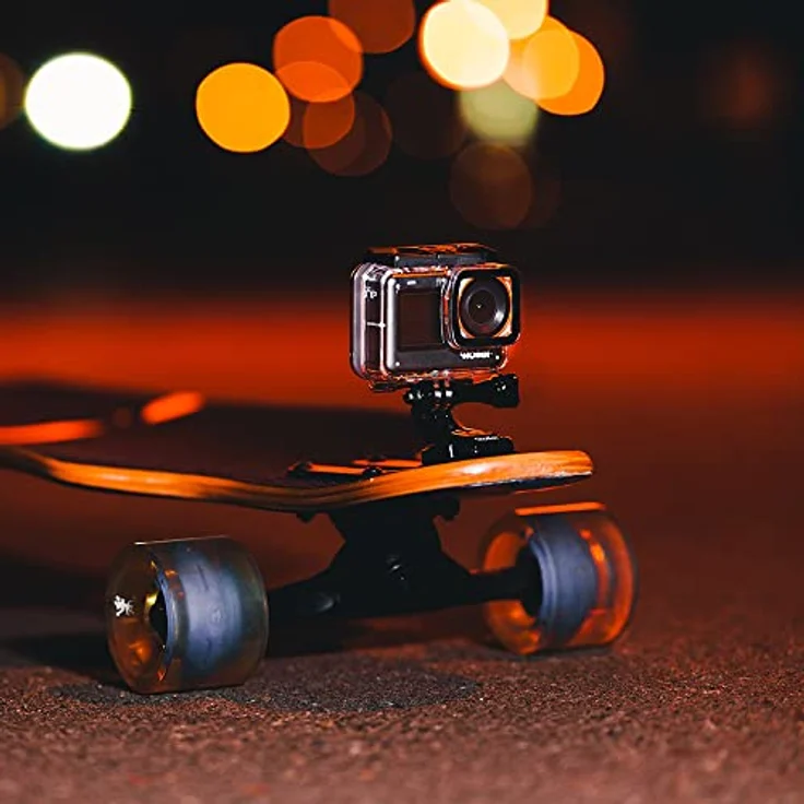 Rollei Actioncam one - Die Neue 4K Action-Cam mit 60FPS, 5 Meter Wasserdicht, ohne Gehäuse, 30 Meter mit Gehäuse und umfangreichen Zubehör – Bild 2