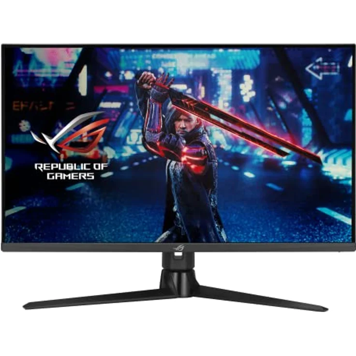 ASUS ROG Strix XG32AQ Gaming Monitor - 32 Zoll, WQHD, 175 Hz, 1ms GtG, Freesync Premium Pro & G-Sync, DisplayHDR 600, Fast IPS Panel, ergonomisch - Schwarz – Bild 2