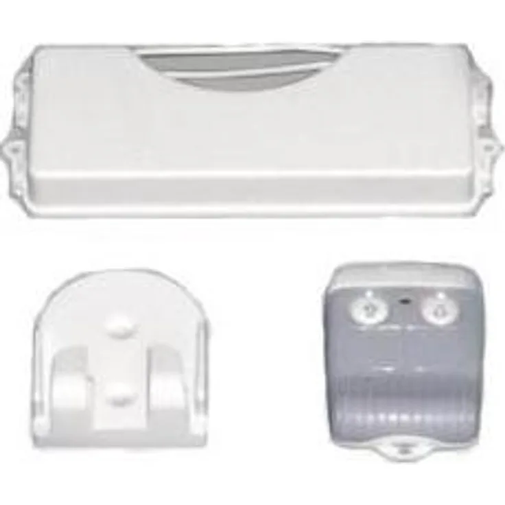 Nilox AMLI090015, Drucktasten-Fernbedienung für Projektionsleinwand, Weiß, Kunststoff, 63 x 17 x 40 mm