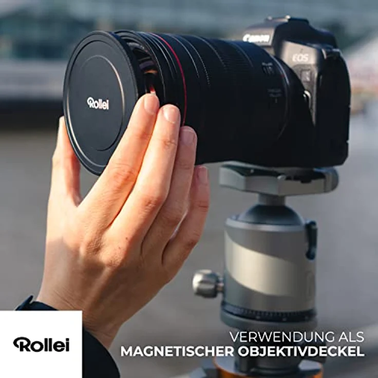 Rollei F:X Pro Magnetische Frontkappe Mark II, 77mm Schutzkappe für magnetische Rundfilter – Bild 5