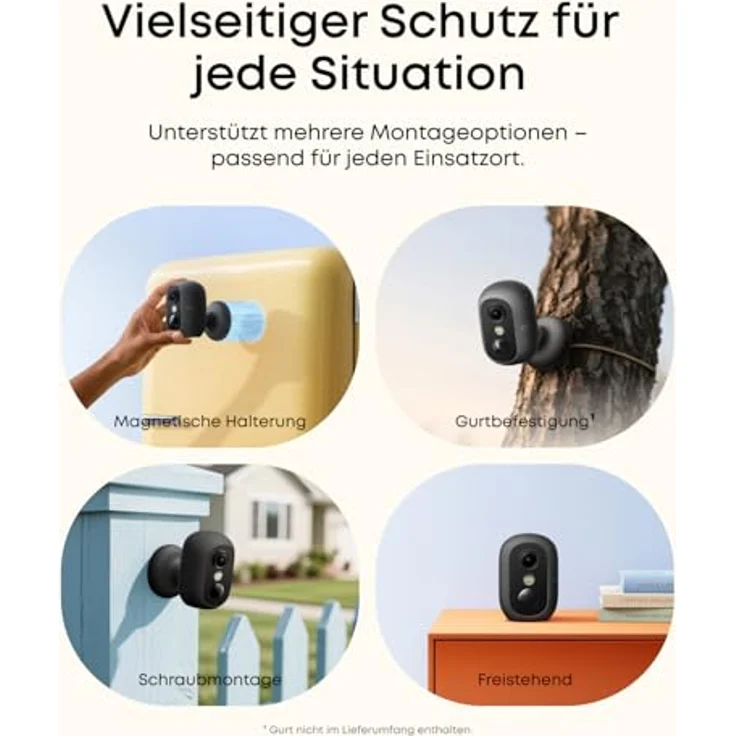 eufy Security eufyCam C35, Draadloze Beveiligingscamera mit Kleurennachtzicht, IP67, Gesichtserkennung, Lokale Opslag, Geen Maandelijkse Kosten – Bild 2