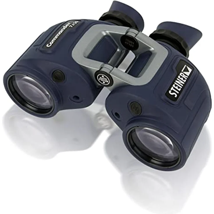 Steiner Marine-Fernglas Commander 7x50 - Extrem robust, 140m Sehfeld, 10m wasserdicht, Deutsche Marken-Qualität – Bild 1